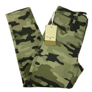 Nili Lotan x Target Green Camo High Rise Ankle Skinny Jeans Size 0 2 4 20W/22W
